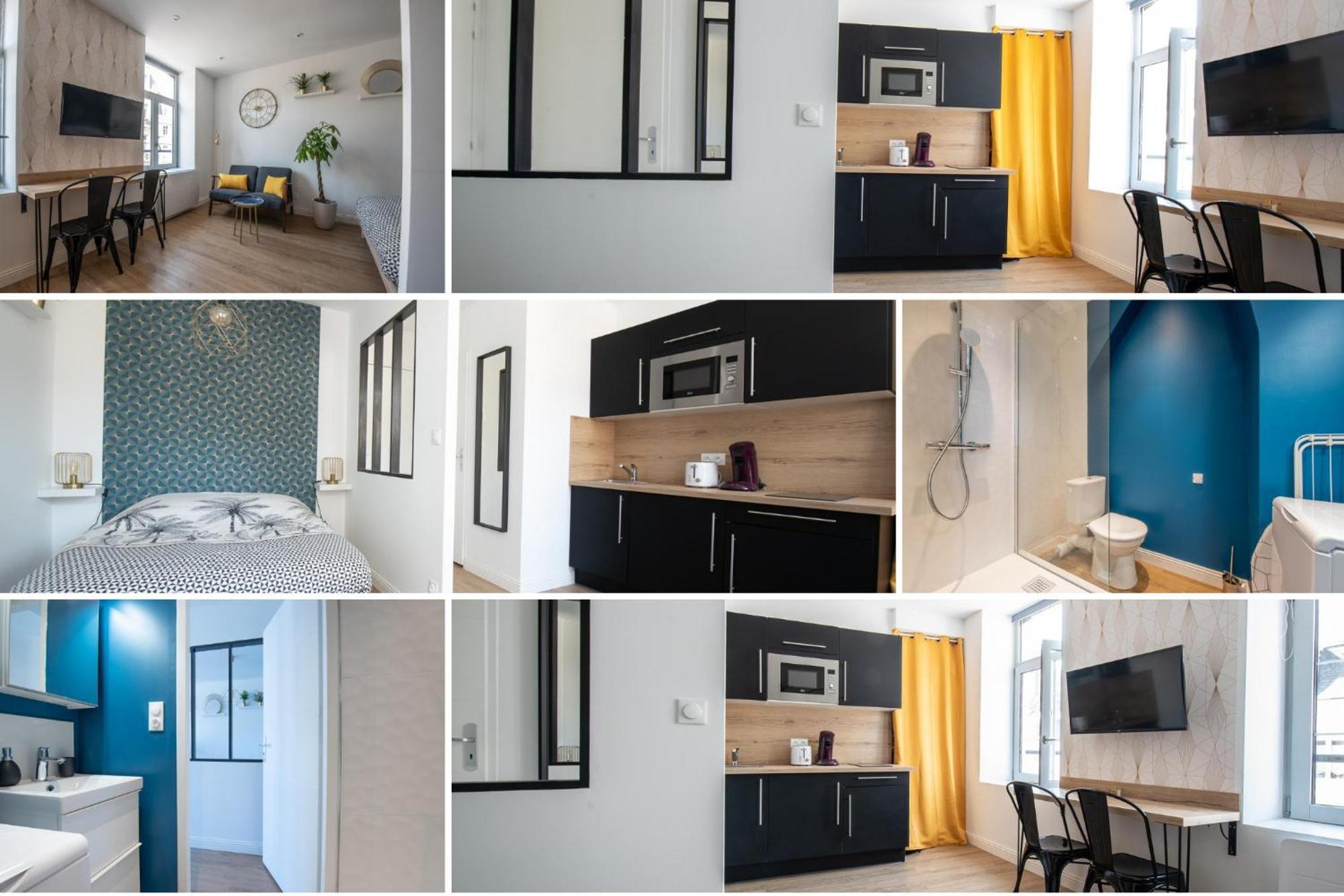 Au Nouveau Boulonnais - 4 Appartements Charmants Pour Couples, Familles Et Groupe D'Amis, Vieille Ville Et Centre Ville De Boulogne Sur Mer エクステリア 写真