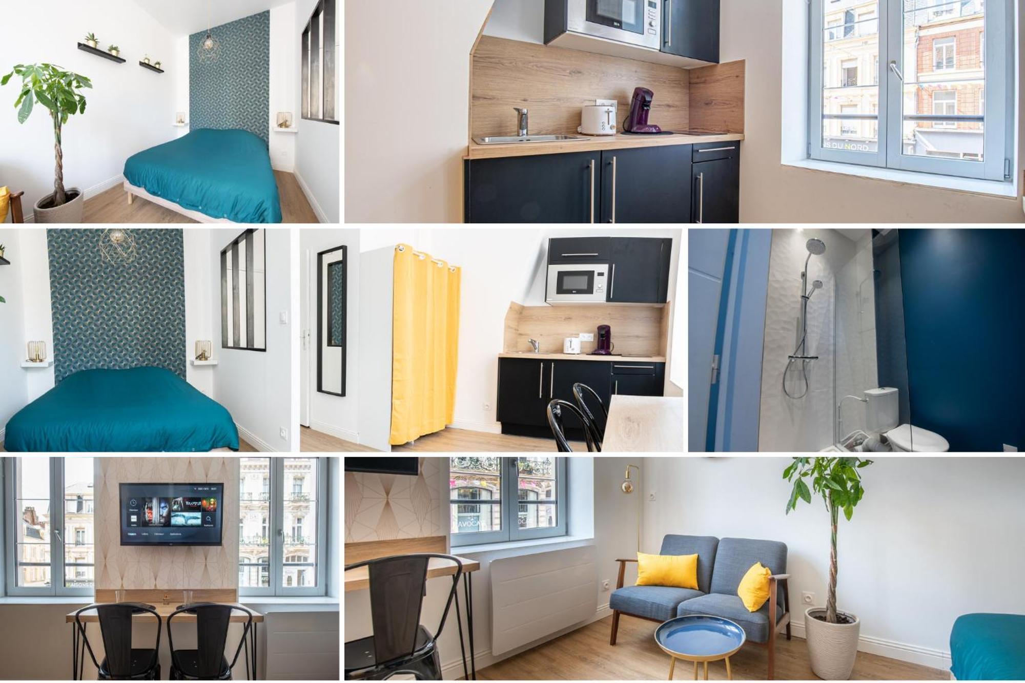 Au Nouveau Boulonnais - 4 Appartements Charmants Pour Couples, Familles Et Groupe D'Amis, Vieille Ville Et Centre Ville De Boulogne Sur Mer エクステリア 写真