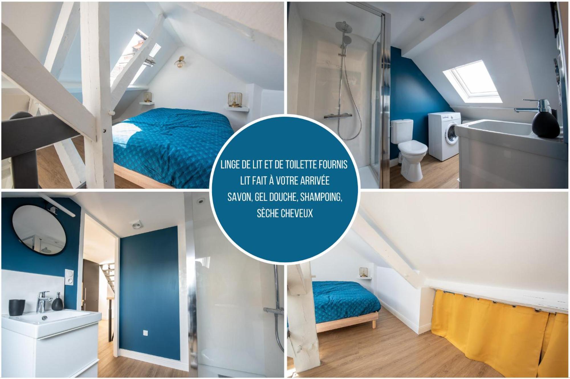 Au Nouveau Boulonnais - 4 Appartements Charmants Pour Couples, Familles Et Groupe D'Amis, Vieille Ville Et Centre Ville De Boulogne Sur Mer エクステリア 写真