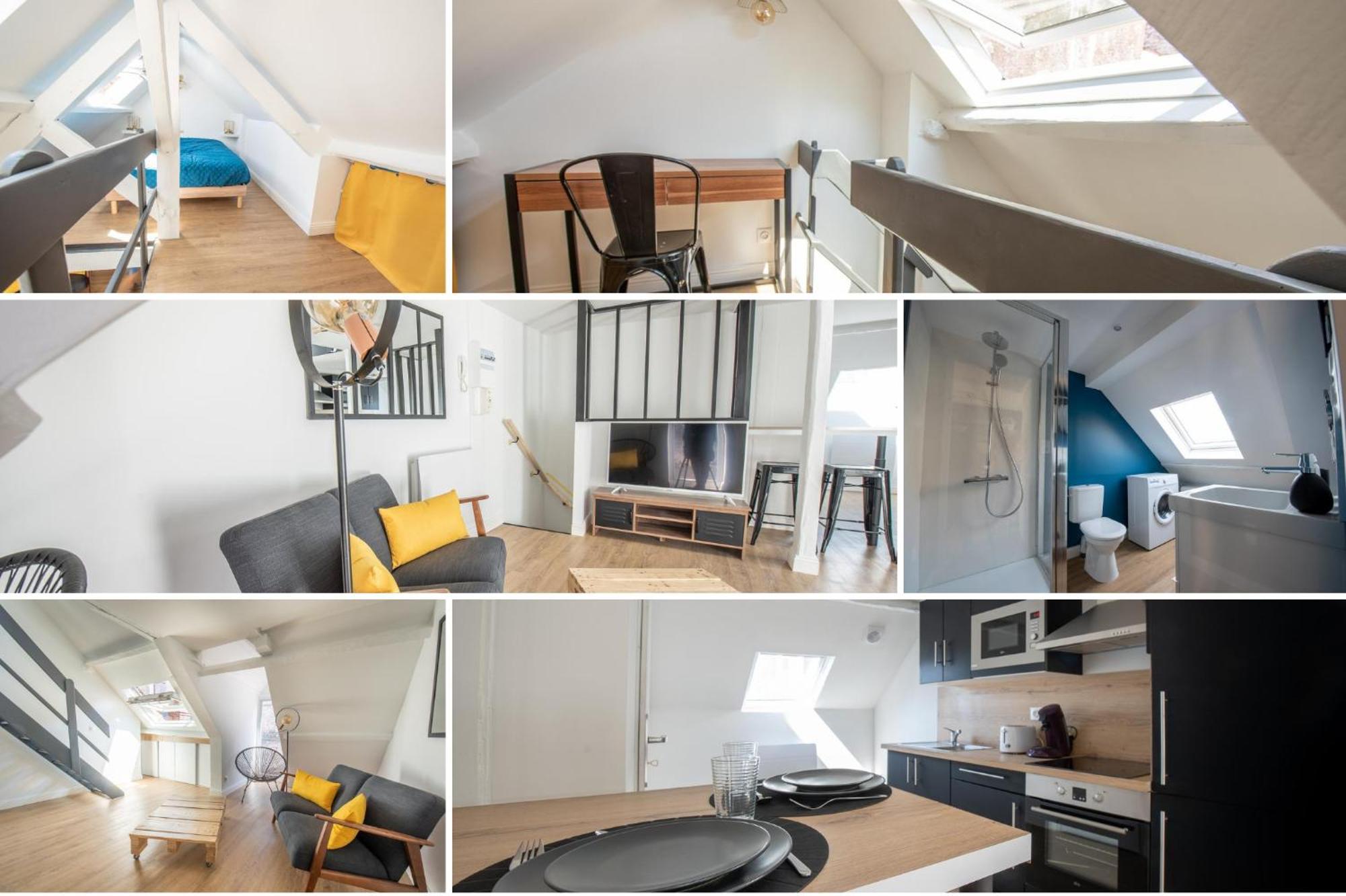 Au Nouveau Boulonnais - 4 Appartements Charmants Pour Couples, Familles Et Groupe D'Amis, Vieille Ville Et Centre Ville De Boulogne Sur Mer エクステリア 写真