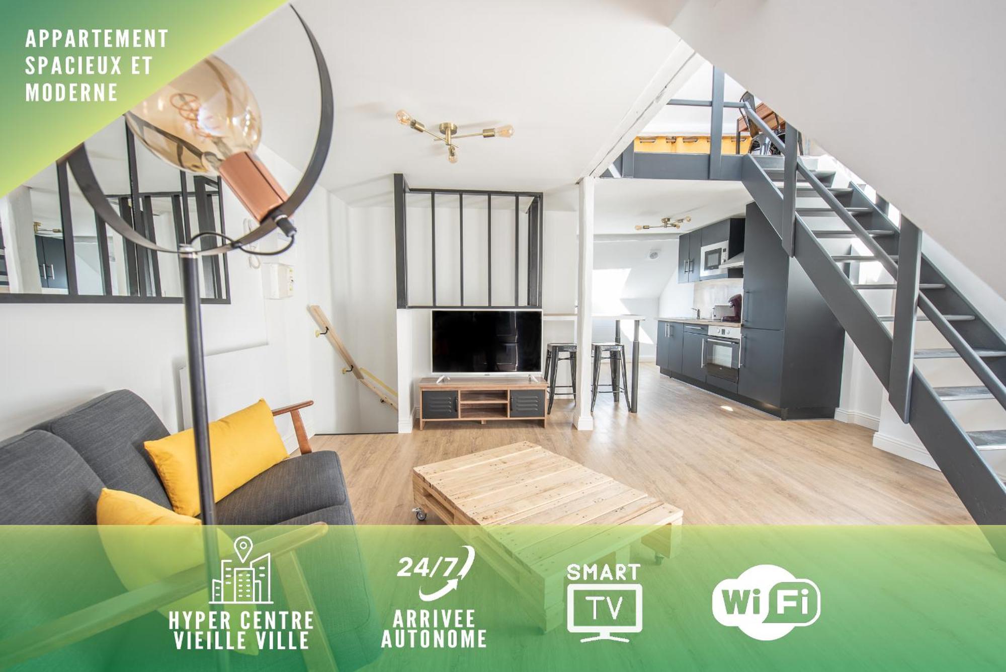 Au Nouveau Boulonnais - 4 Appartements Charmants Pour Couples, Familles Et Groupe D'Amis, Vieille Ville Et Centre Ville De Boulogne Sur Mer エクステリア 写真